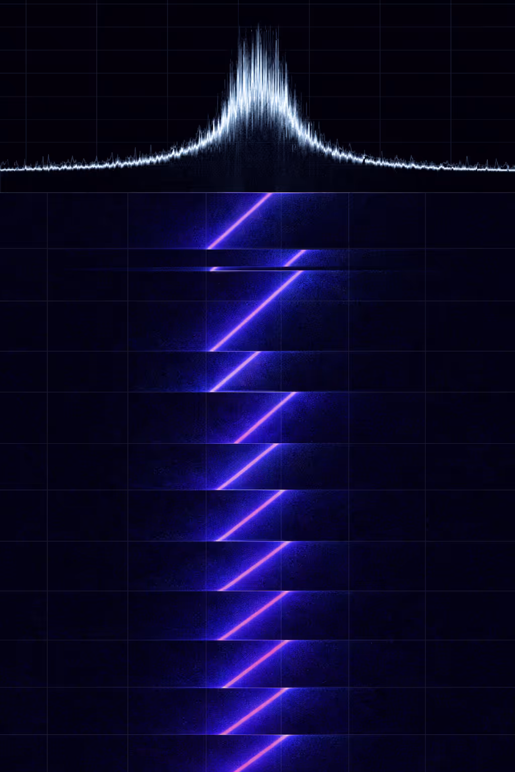 Batiment et parking theme noire jaune